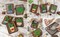 String Art DIY Kit - Dandelion. Wizardi Craft Kit F07-M12-3-DHBC18330